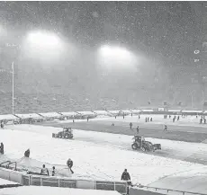  ?? BENNY SIEU/ USA TODAY SPORTS ?? Playing at Lambeau Field in Green Bay in January can be daunting depending on the weather.