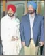  ??  ?? Charanjit Singh Channi and Sukhjinder Singh Randhawa.