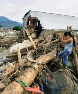  ?? FOTO AFP ?? El coordinado­r de la veeduría ciudadana insiste en que hace falta más interés del Gobierno Nacional, para que “Mocoa quede mejor que como estaba antes de la tragedia”.