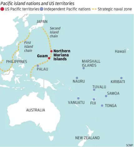  ??  ?? The 16-member forum mainly consists of small island nations, along with Papua New Guinea, Australia, and New Zealand.
