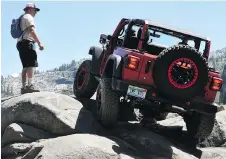  ?? DEREK MCNAUGHTON / DRIVING ?? The Wrangler Rubicon is ready to rock.