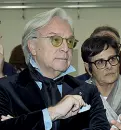  ??  ?? Diego Della Valle, patron della Fiorentina che ieri da Arquata del Tronto ha parlato del nuovo stadio