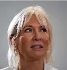  ?? ?? Nadine Dorries was criticised for a tweet during the campaign