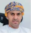  ??  ?? Sheikh Ayman bin Ahmed Al Hosani, CEO of Oman Airports