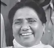  ??  ?? BSP chief Mayawati