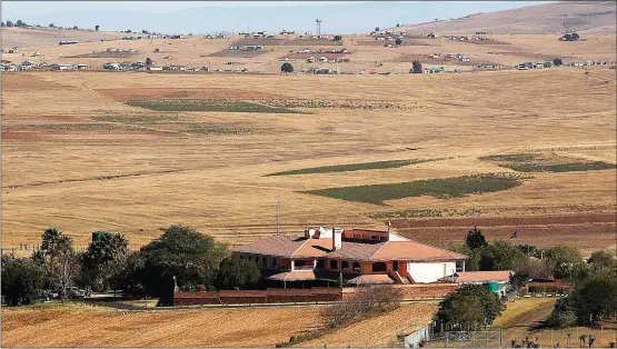  ?? Picture: Siphiwe Sibeko / Pool Photo via AP and Bongani Mbatha ?? PEACEFUL RETREAT: Winnie Madikizela-Mandela, Nelson Mandela’s former wife, is contesting a court ruling on April 7, 2016, that she had no rights to his rural home in Qunu, Eastern Cape, and that his widow Graça Machel was the main beneficiar­y.