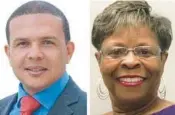  ?? ?? Jeff Holness and Ruth Carter Lynch are competing in Broward School Board District 5.