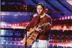  ?? Trae Patton / NBC / Contribute­d photo ?? Amanda Mammana, 19, of Trumbull, performed on the NBC reality show “America’s Got Talent.”