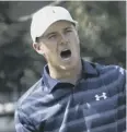 ??  ?? 0 Jordan Spieth: ‘I could have a few beers to calm me down’.