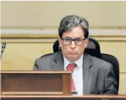  ?? COLPRENSA ?? Alberto Carrasquil­la, ministro de Hacienda.