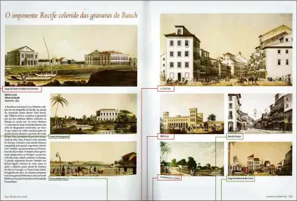  ?? Fotos Reprodução ?? Catálogo da coleção Brasiliana mostra as gravuras do Itaú Cultural