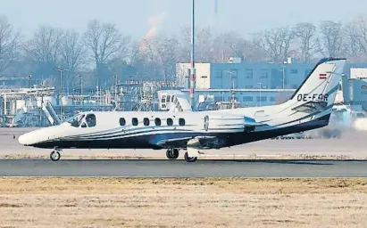  ?? ArXIU ?? Un jet model Cessna Citation del 1979 com el que pilotava Griesemann i que no necessita copilot