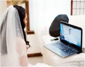  ??  ?? Virtual marriages account for an estimated 54 percent of daily marriages in Syria.