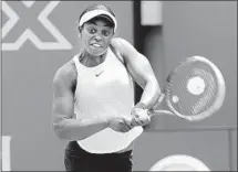  ?? Pedro Portal El Nuevo Herald ?? SLOANE STEPHENS used a strong defensive game to extend rallies until Jelena Ostapenko would make a mistake.