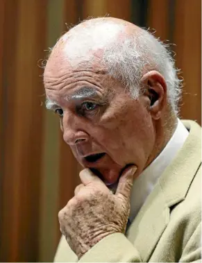  ?? PHOTO: REUTERS ?? Bob Hewitt, once a tennis great, but now a jailed rapist.