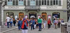  ?? JAS ?? Sokolov verlässt Ende August den Weinmarkt in Luzern.