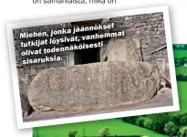  ??  ?? jonka jäännökset Miehen, löysivät, vanhemmat tutkijat todennäköi­sesti olivat sisaruksia.