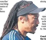  ?? ?? Coach Tana Umaga is thrilled with the talent available to his side.