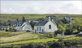  ??  ?? Staffin church was closed last year.