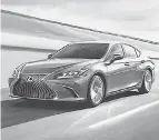  ??  ?? The Lexus ES is the most dependable­m vehicle of 2020, according to J. D. Power. LEXUS