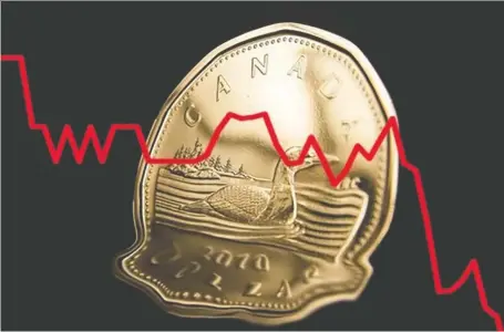  ?? FINANCIAL POST ?? This year has not been kind to the loonie. So far, it is down slightly more than four per cent from mid-december.
