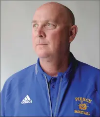  ??  ?? Pierce High’s Scott Burnum has been named the 2016-17 Appeal-Democrat All-Area Coach of the Year after leading the Bears to a 17-7 overall record and a berth in the Northern Section Division IV championsh­ip game.