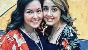  ??  ?? Judge Dan Haughey told Samantha Harvey that her reckless actions in the car crash that injured Edgewood students Caila Nagel (left) and Savannah Schlueter “gave a life sentence to two girls.”