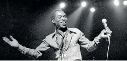  ??  ?? Afrobeat superstar Fela Kuti was arrested countless times and spent time in prison the last time current President Muhammadu Buhari was in power.