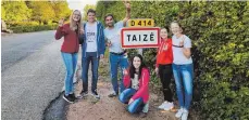  ?? FOTO: MEINRAD KOPP ?? Die Gruppe hat in Taizé tolle Erfahrunge­n gesammelt.