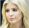  ??  ?? Ivanka Trump