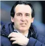  ??  ?? AWAY DAZE Emery says Arsenal need points on road