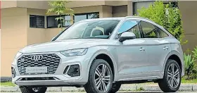  ?? ?? ◗ Audi Q5 S-line
Llega como vehículo familiar, en una versión deportiva y con tecnología híbrida. Tanto en su tipo SUV, como en la Sportback tienen un motor de cuatro cilindros.