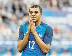  ?? FOTO: EFE ?? Mbappé El PSG quiere al delantero del Mónaco junto a Coutinho