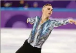  ?? CHANG W. LEE / NEW YORK TIMES ?? Figure skaters have won the Mirrorball Trophy in two previous seasons of “Dancing With the Stars.” Will Adam Rippon keep the streak going?
