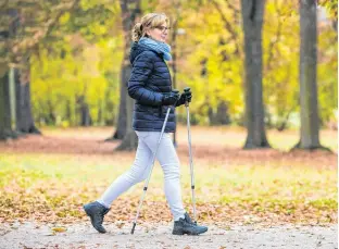  ?? 123RF STOCK PHOTO ?? If you want to exercise more, start viewing yourself as an exerciser. Walking is a good start for many.