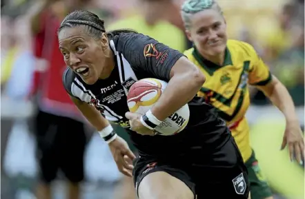  ??  ?? Honey Hireme, 36, is contemplat­ing retiring, but will see how she tracks with the announceme­nt of a women’s NRL competitio­n set to be launched later this year.