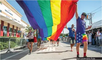  ??  ?? Fort Lauderdale Pride