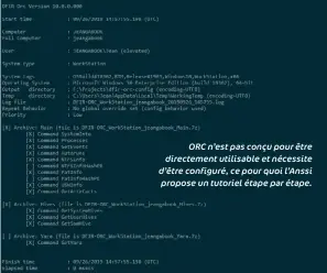  ??  ?? ORC n’est pas conçu pour être directemen­t utilisable et nécessite d’être configuré, ce pour quoi l’anssi propose un tutoriel étape par étape.