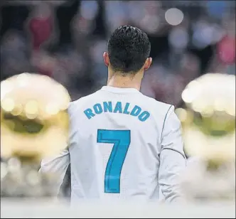  ?? FOTO: GETTY ?? Cristiano Ronaldo ganó otro Balón de Oro pero fue más noticia por los escándalos fuera del campo