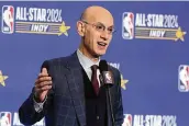  ?? DARRON CUMMINGS / AP ?? NBA Commission­er Adam Silver has said multiple times this season that he expected changes to be made after the inaugural in-season tournament.