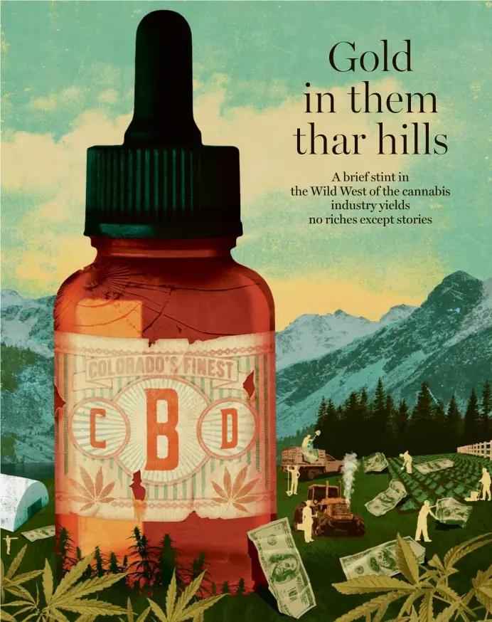  ?? CHRISTIAN NORTHEAST FOR THE BOSTON GLOBE ?? ROCKY MOUNTAIN HIGH: A Tale of Boom and Bust in the New Wild West
By Finn Murphy Norton; 256 pages, $27.95