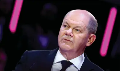  ?? Photograph: Lisi Niesner/Reuters ?? The German chancellor, Olaf Scholz, in Berlin.