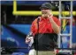  ?? JASON PARKHURST/ABELL IMAGES ?? Coach Kirby Smart says UGA has embraced the “total-person concept” in adapting to the pandemic.