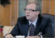  ?? BRYAN SCHLOSSER/REGINA Leader-post ?? Premier Brad Wall, shown in a file photo, says wheat must return to a position of prominence among Canadian crops.