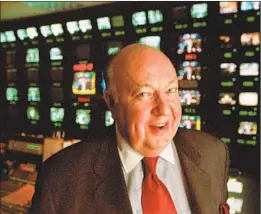  ?? Washington Post/Getty Images ?? ROGER AILES, shown in 1999, died last year after resigning in 2016. He had been accused of harassment by anchors Megyn Kelly and Gretchen Carlson.