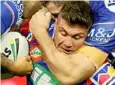  ?? Photo: AAP ?? EXCITABLE: Knights veteran Chris Heighingto­n.