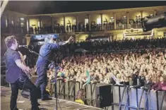  ??  ?? BIG GIG: Elbow at the Piece Hall. Image: Danny Payne Photograph­y.