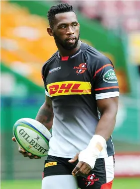  ?? Picture: Backpagepi­x ?? CANDIDATE. Stormers skipper Siya Kolisi is a frontrunne­r for the Springbok captaincy.