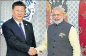  ?? PTI FILE ?? The decision comes days ahead of PM Narendra Modi’s visit to China to attend a BRICS summit.