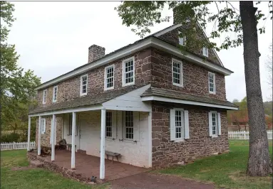 ?? PHOTOS BY BEN HASTY — MEDIANEWS GROUP ?? Exeter Township officials want residents’ help developing a master plan for the historic Daniel Boone Homestead.